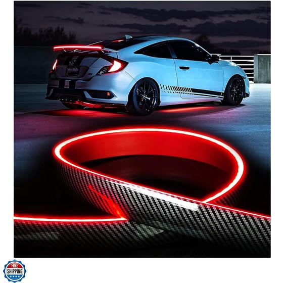 LED Spoiler - Universal Rear Lip Kit