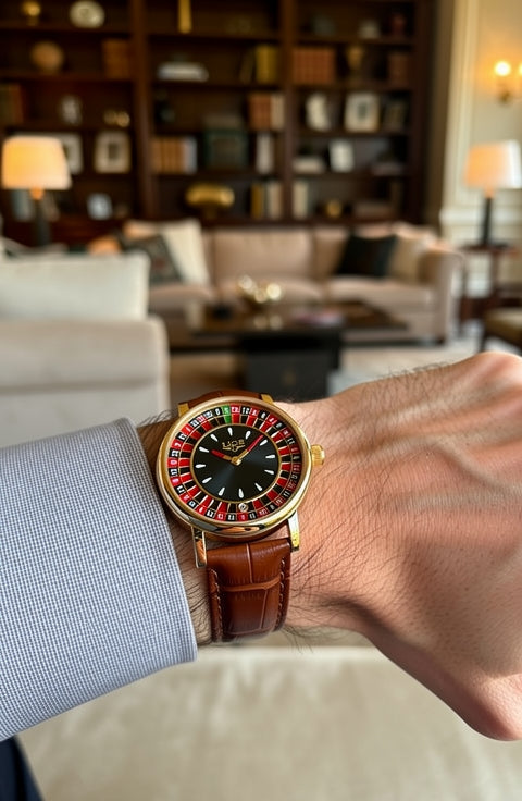 LIGE Roulette Dial Watch